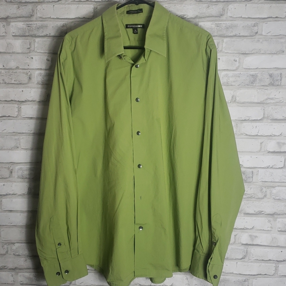 Express 1MX Mens Button Down
